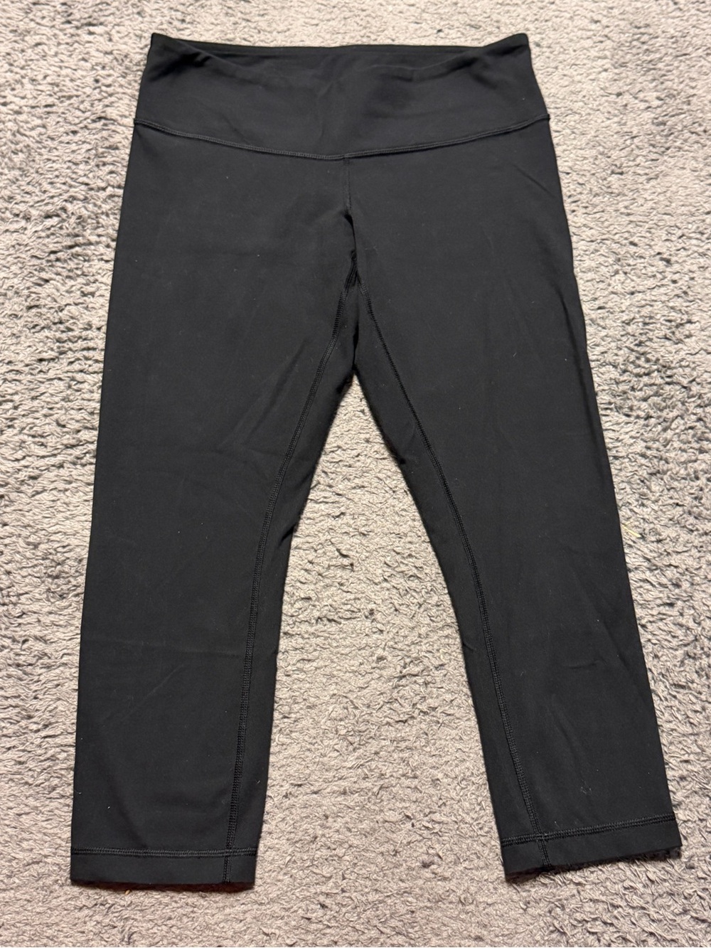 lululemon athletica Black Crop Leggings
